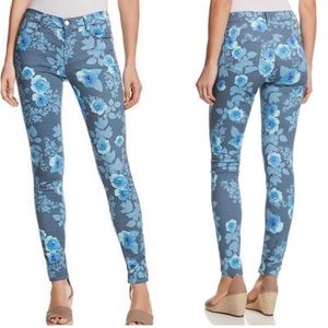 J Brand Photo Ready Skinny Jeans in Floral Rain Size 24 NWT